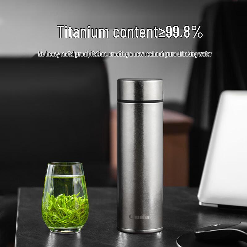 XIMX Pure Titanium Double Wall Vacuum Flask