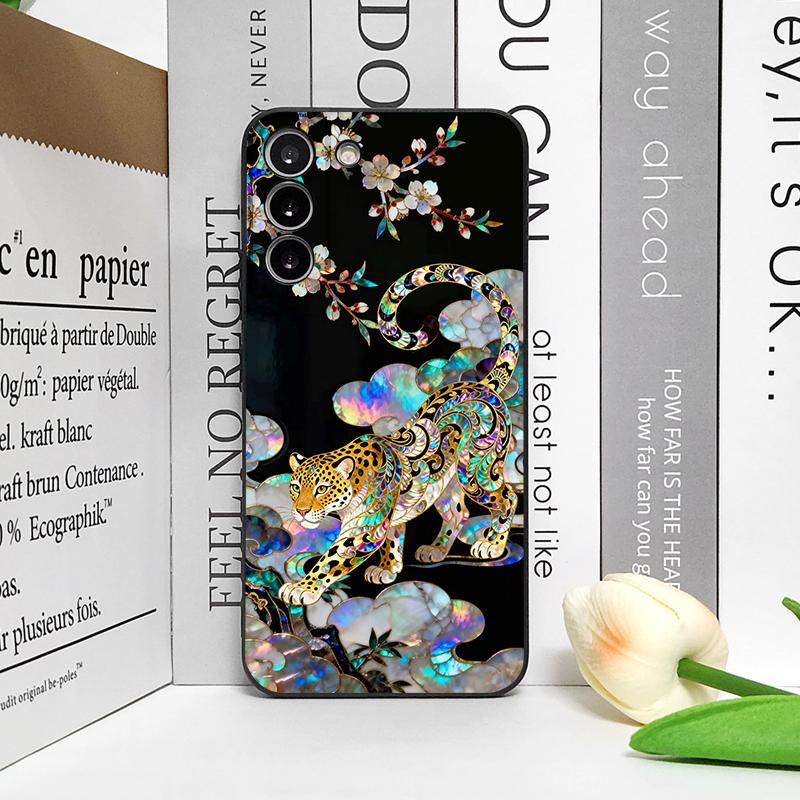 Chinese-style Dragon Leopard Marble Texture Printed Phone Case for Google Pixel 10 9A 8 A 7A 6 A 7 PRO 8 9 Pro XL 5G Soft Cover