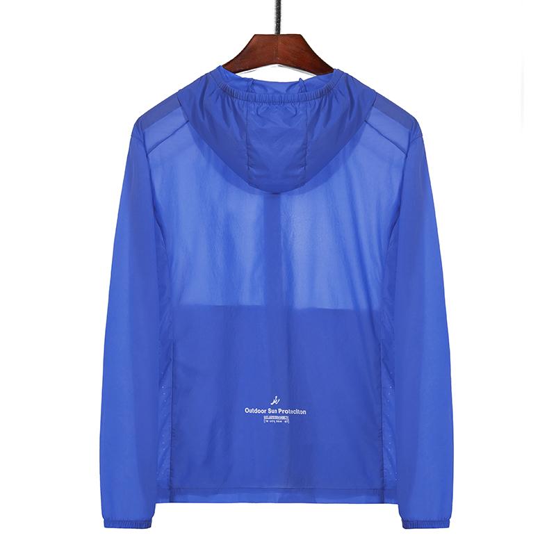 Plus Size 8xl Summer Zip Pockets Uv Sun Protection Skin Coats Men Breathable Ultra-light Windbreaker Hooded Casual Jackets
