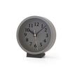 Lemnos M Clock MK14-04 GY Radio-Controlled Table Clock, Gray, 15 x 16.1 x 6.2 cm