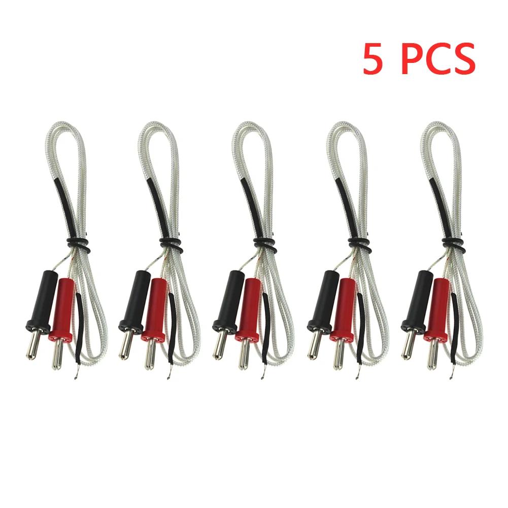 K-type Thermocouple Sensor Digital Probe Tester 100cm 1M Wire Temperature Measuring 1.4cm Interface Temperature Sensor
