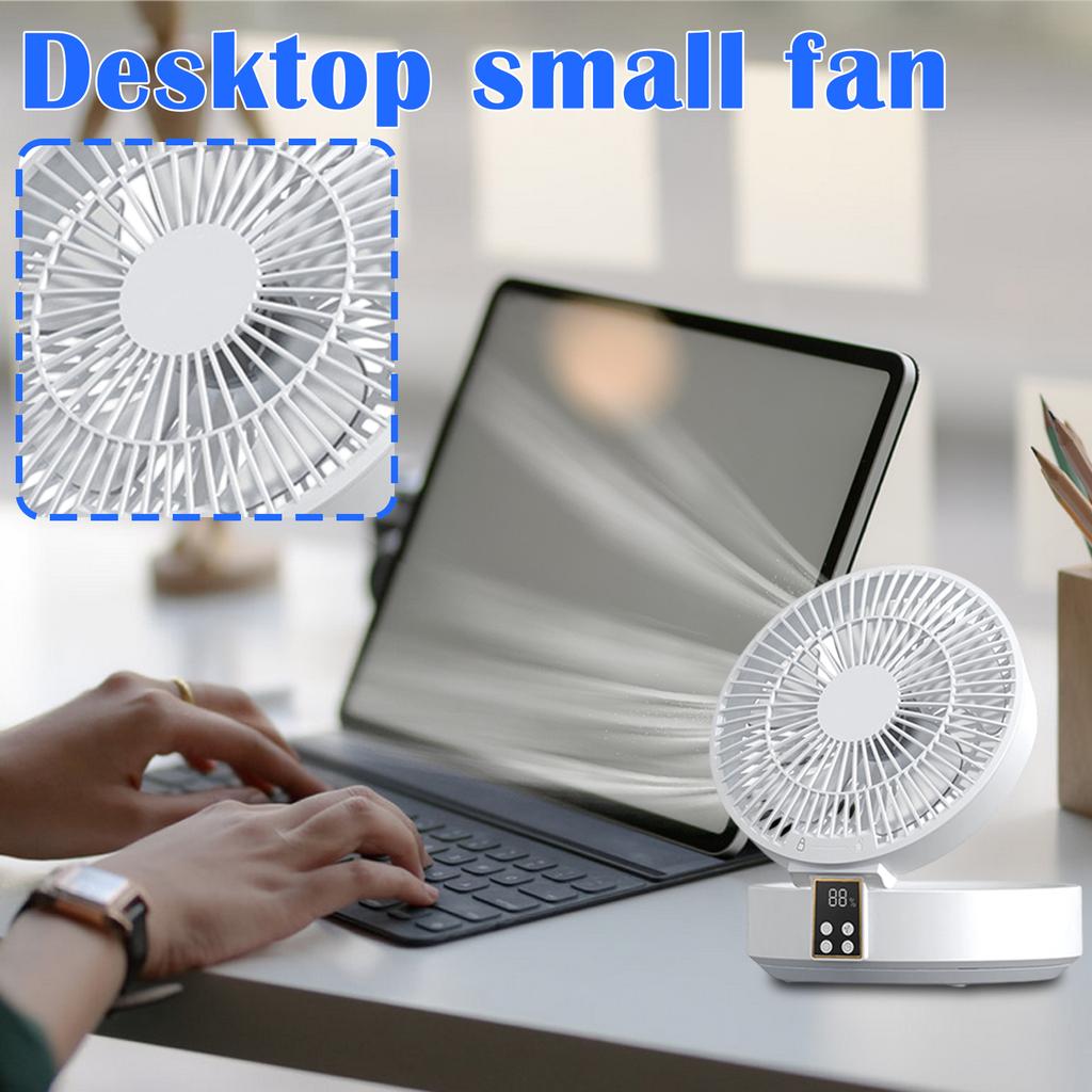 Wall Mounted Fan,  Dormitory, Bedroom, Desktop, Home Remote Control, Foldable Fan