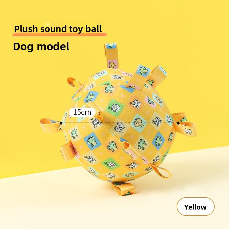 Dog Toy Balls Make Sounds To Relieve Boredom. Pets Are Durable and Consume Energy While Grinding Their Teeth. Pet Dog Training