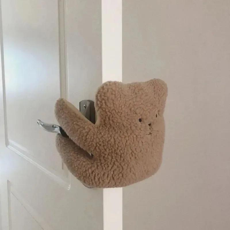 Baby Finger Pinch Guard Door Stopper Safety Cute Plush Animal Doll Door Slam Stopper for Kids Pet Finger Injuries Door Slams