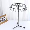 Rack Girls 23 Hooks Rotating Desktop Organizer Home Decoration Jewelry Storage Rack Display Stand