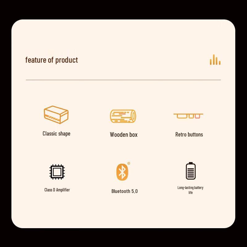 Edifier M230 Retro Wireless Bluetooth Portable Speaker CN Plug (adapter Included)