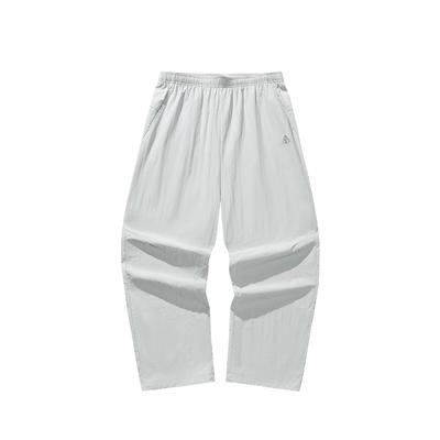 Outdoors Woven Sports Long Pants Summer Casual Pants Men Bottoms White-Mist-Gray 952626506-1