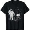 Postal Worker Funny For Delivery Mailman Astronaut T-Shirt Long or Short Sleeves