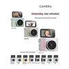 Compact Flip-Screen Mini Camera Pendant - Perfect for Backpacking, Parties, and Student Adventures