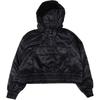 Veste à capuche à manches longues avec lettre imprimée pour femmes Vestes Noir DV8083-010