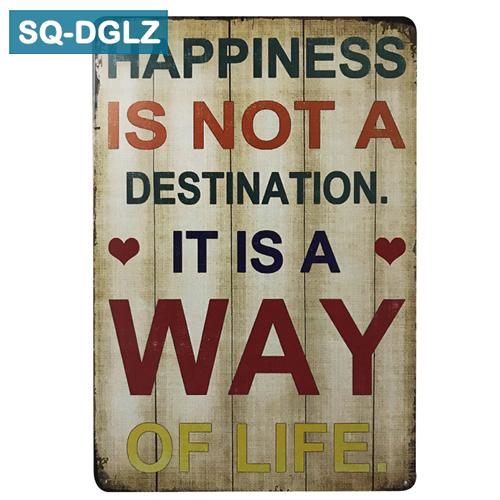 [SQ-DGLZ] Heißer NEW YORK Metall Zeichen Retro Shop Wand Dekor Vintage Metall Handwerk Wohnkultur Malerei Plaques Kunst Poster