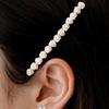 Dana Burton White Rose Garden Hairpin