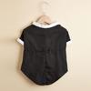 Wedding Party Pet Shirt Black Jumpsuit with Tuxedo Shape Adjustable Cats Neckwear Puppy Jumpsuit Cats Accessories