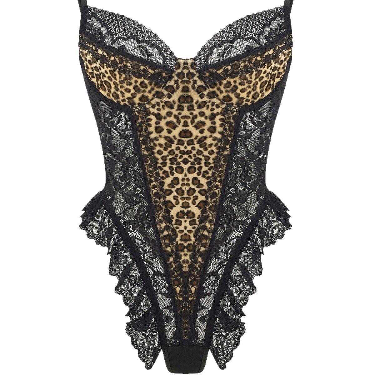 

Сексуальный боди-подвеска с леопардовым принтом и кружевом, лидер продаж Large верблюд