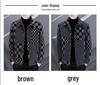 2025 Men's Wool Blend Lapel Coat: Versatile Thickened Autumn/Winter Jacket