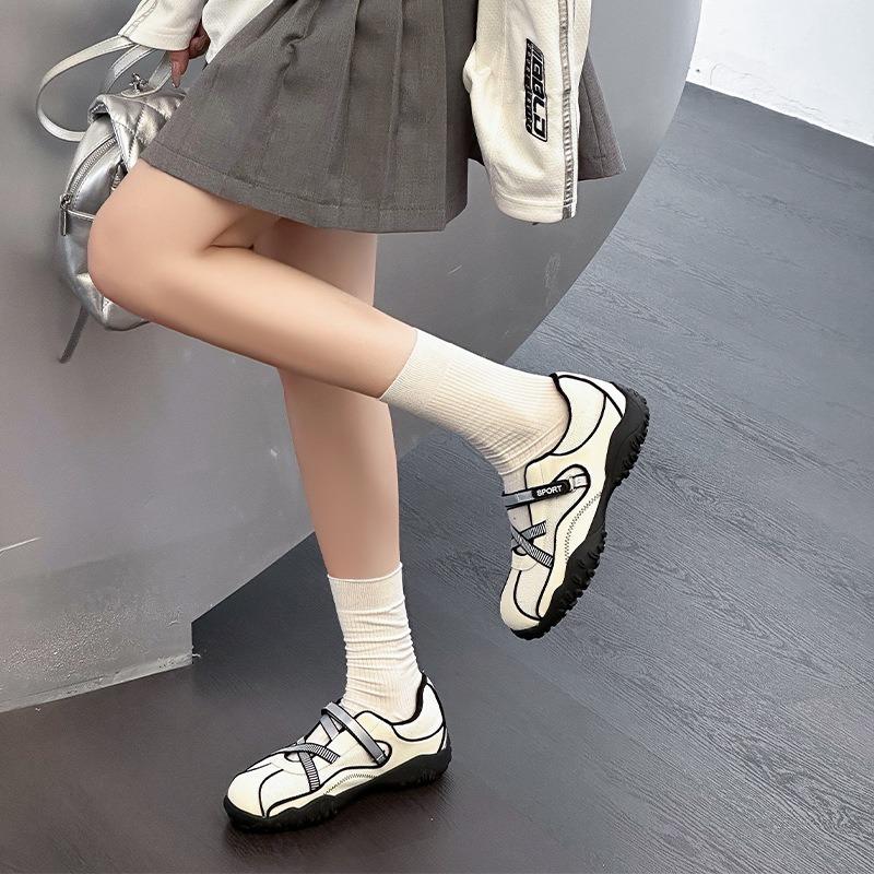 Outdoor hiking shoes women's summer thin thick-soled heightening creek shoes lightweight and breathable casual sports dad shoes