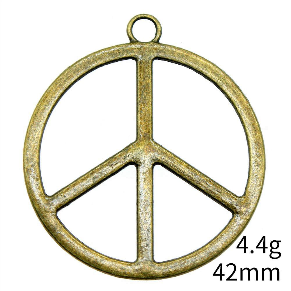 Valentinstag Großpackung Anhänger Friedenssymbol Anhänger Anhänger Rucksackanhänger Set