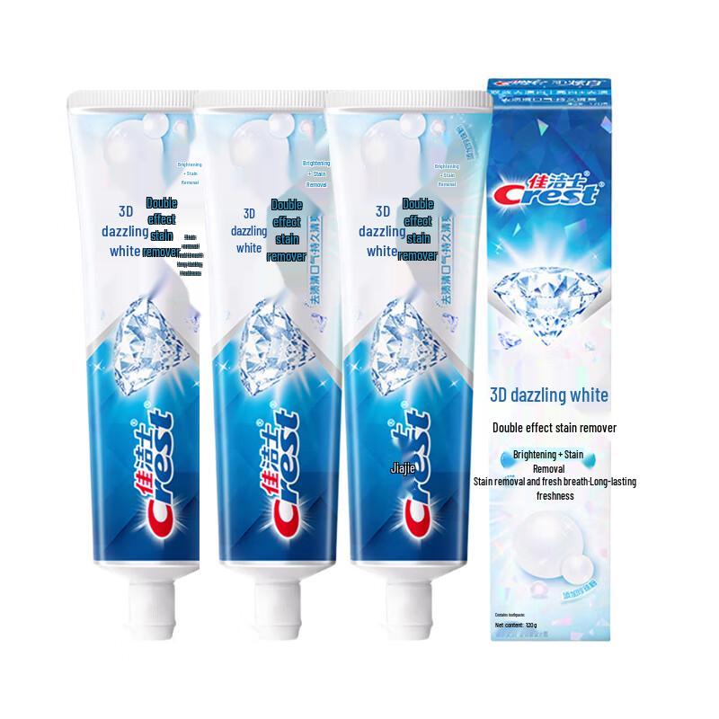 Crest 3D White Dual Effect Toothpaste