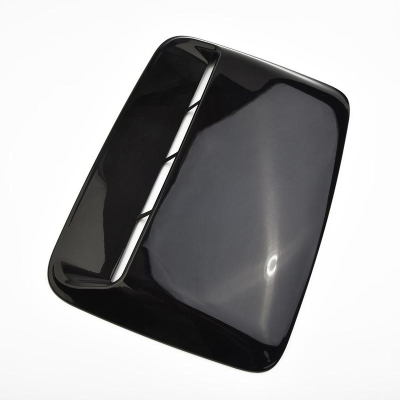 

Vehicle Air Flow Intake Hood Scoop Vent Bonnet Decorative Covers with Tape for Center and Side Enhances Car Exterior