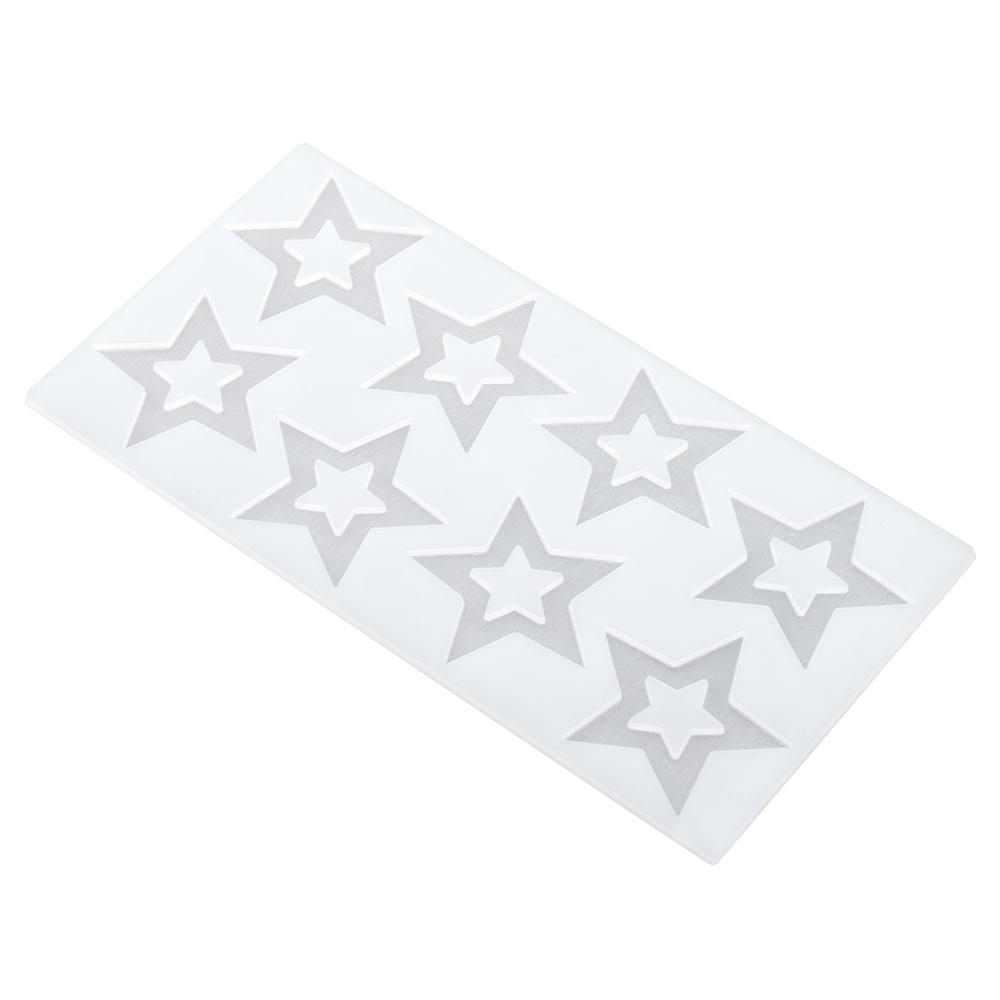 3D Sternform Kuchen Dekorierwerkzeuge Cupcake Silikon Muffinblech Backschablone Kuchen Dekorierwerkzeug Schokoladenform Dekor