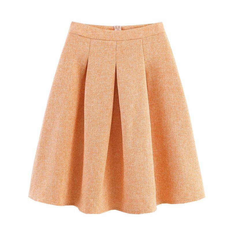 Araltay New Arrival Fashion Style Women's Clothing Fashion All-Match Elegant Fastener Decoration a Swing Sleeveless Tops Skirt