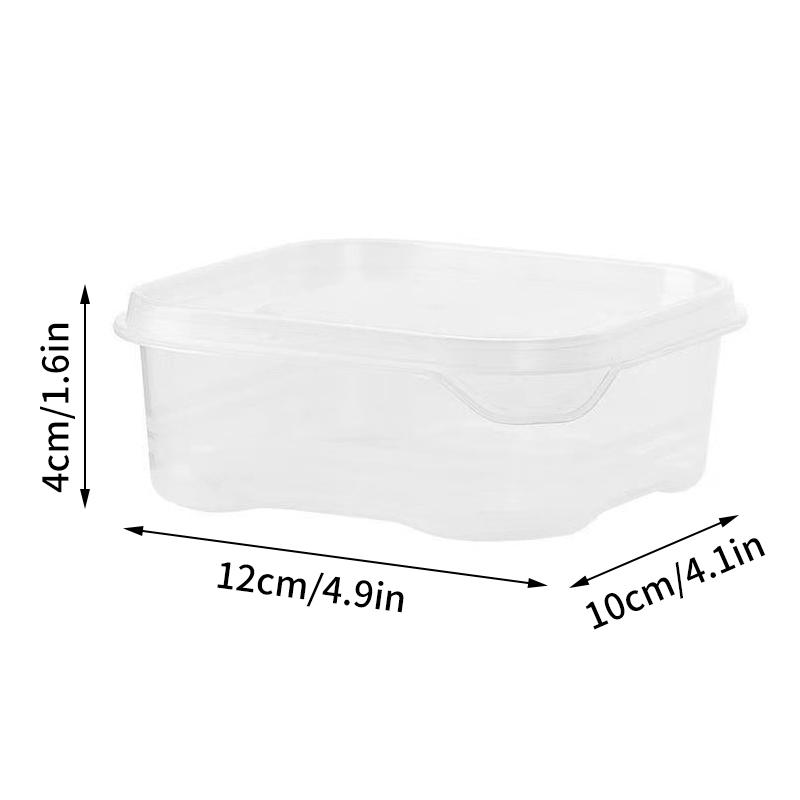 Boîte de conservation en plastique scellée Boîte de rangement pour réfrigérateur Boîte de rangement spéciale pour aliments réfrigérés et scellés pour fours à micro-ondes