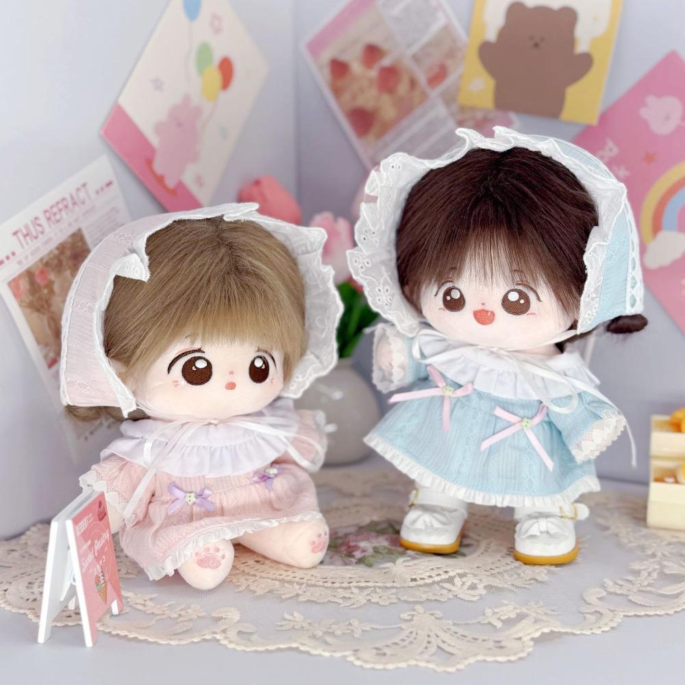 Headscarf Cotton Doll's Clothes Bow Skirt Plush Doll Clothes Children's Gift