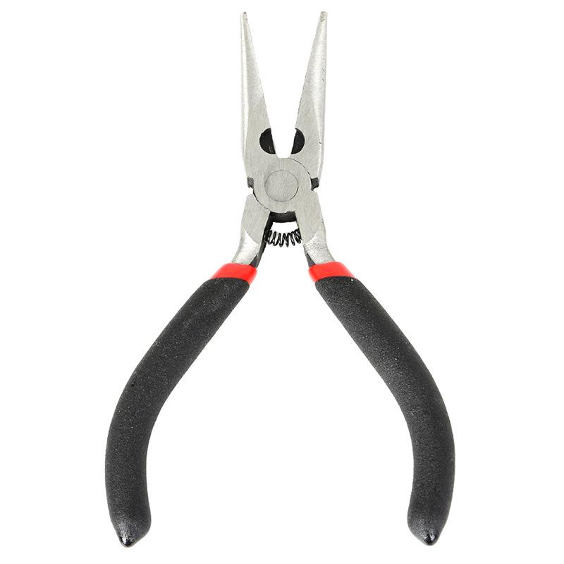 Stainless Steel Handmade Jewelry Tools: Needle Nose Pliers, Diagonal Pliers, Curved Needle Pliers for Bracelet and Necklace Making.