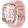 Montre Connectée - KALINCO - 1,69" - 100+ Modes Sportifs - Moniteur de Fréquence Cardiaque - Étanchéité 10 Atm