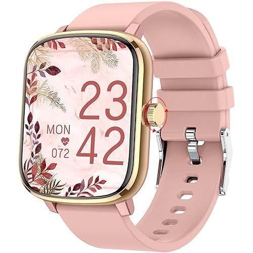 Montre Connectée - KALINCO - 1,69" - 100+ Modes Sportifs - Moniteur De Fréquence Cardiaque - Étanchéité 10 Atm