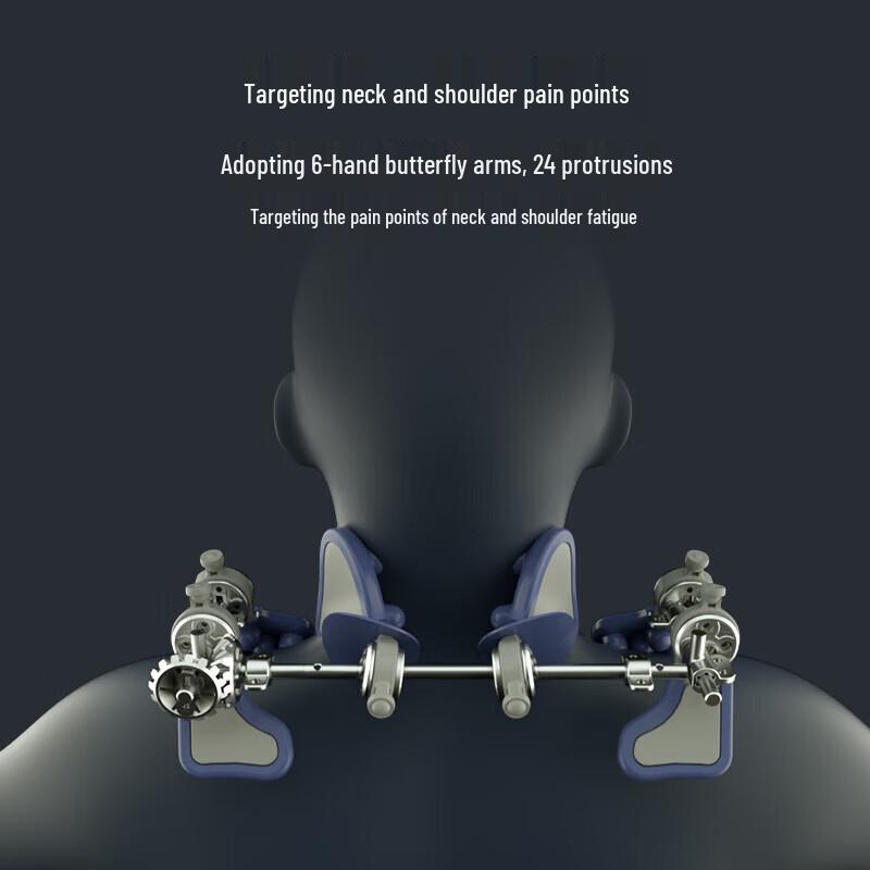 Dis 3D Kneading Neck and Shoulder Massager CN plug (adapter included)