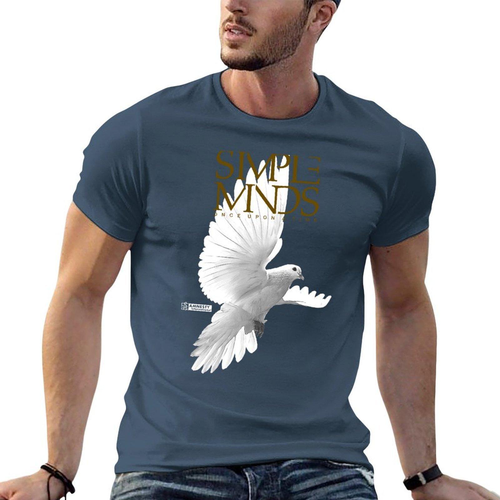 Simple Minds Once Upon A Time Dove Tshirt Outdoor Working Tshirt S
