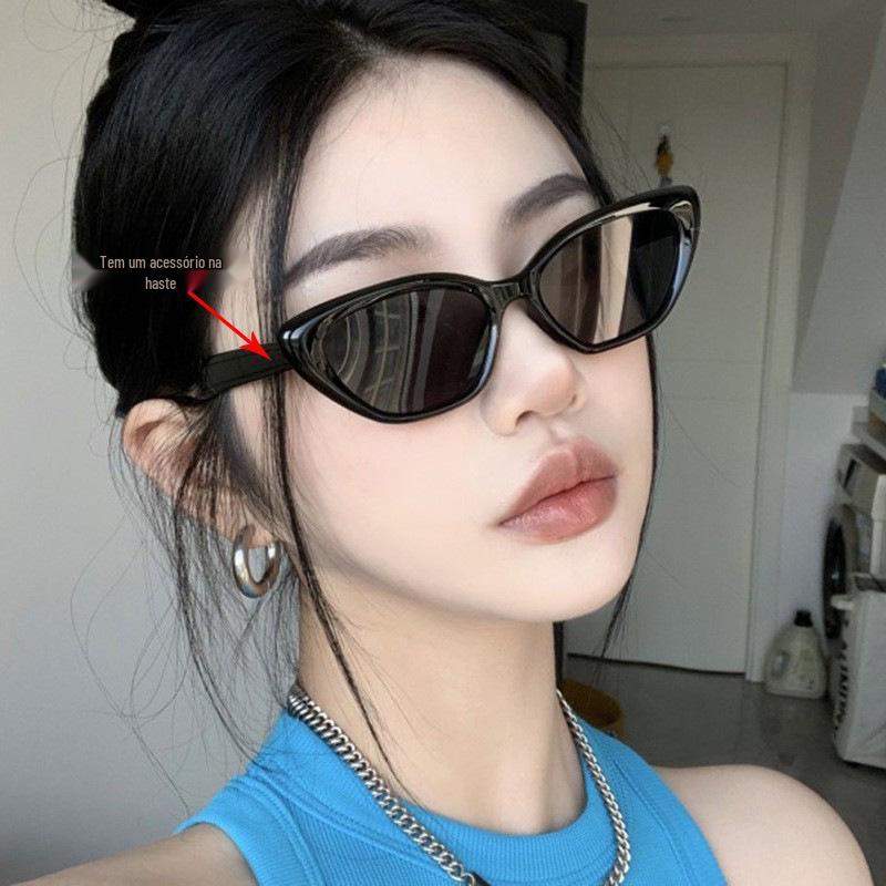 Trendy Korean G-Style Sunglasses for Men & Women, Slimming Big Face Anti-UV