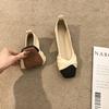 Evening Breeze Gentle Soft-soled Single Shoes Ladyshoes Spring and Autumn with Skirts Grandma Flat Mary Jane Casual Women's Shoes
