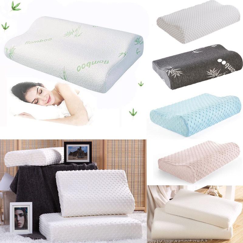 Skin Friendly Bamboo Memory Foam Pillow With Fine Workmanship For Superior Comfort