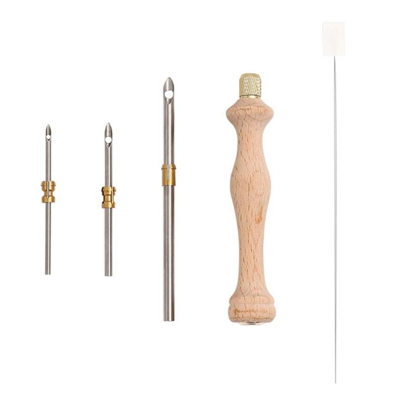 Embroidery Punch Needle Adjustable Punch Needle Set Practical Punch Needle Tool Set Embroidery Pen for Embroidery Craft