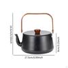 Camping Kettle Campfire Water Lightweight Jug Outdoor Pot for Traveling Boiling