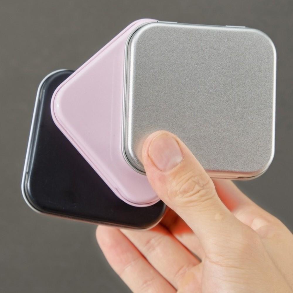 Square Shape Candy Storage Box Eco-Friendly Flip Storage Box  for Home Organization