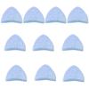 10Pcs Furry Kitten Ears Charm Sewing Plush Ears Appliques Assorted Color for Hair Accessories Clothing Embellishments