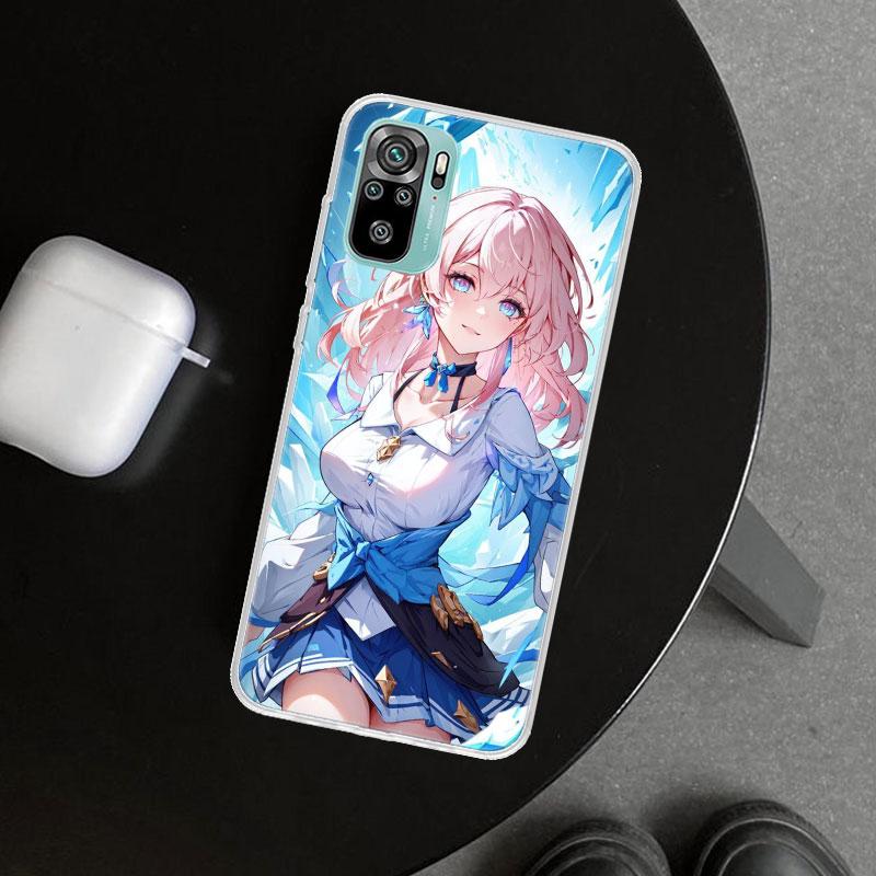 Honkai Star Rail March 7TH Phone Case Cover for Xiaomi Redmi Note 15 14 13 12 11 Pro Plus 14S 12S 11S 11T 11E 10S 10 Customized