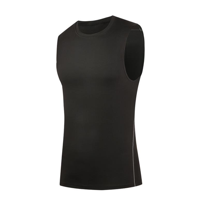 Men’s Quick-Dry Tank Top: Sport PRO Basketball Training & Running Compression Shirt
