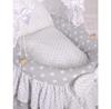 Sweet Baby Doll Stroller Moses Basket for Dolls with Canopy