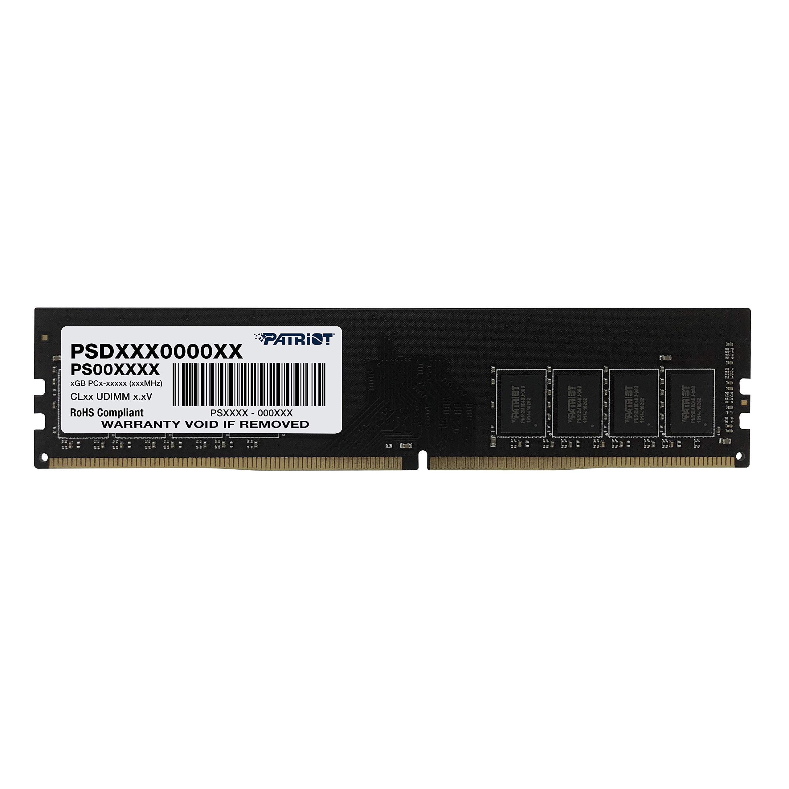 

Patriot Memory DDR4 2666MHz 16GB Desktop Memory PSD416G266681 PC4-21300