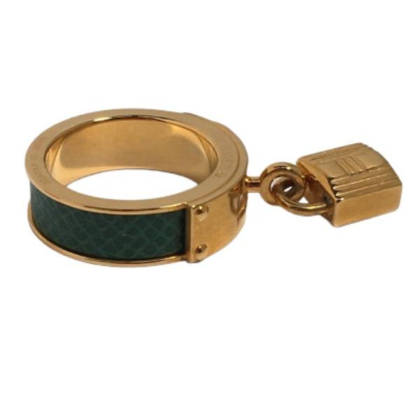 Hermes Accessoires Schalring andere grün unisex Gebraucht