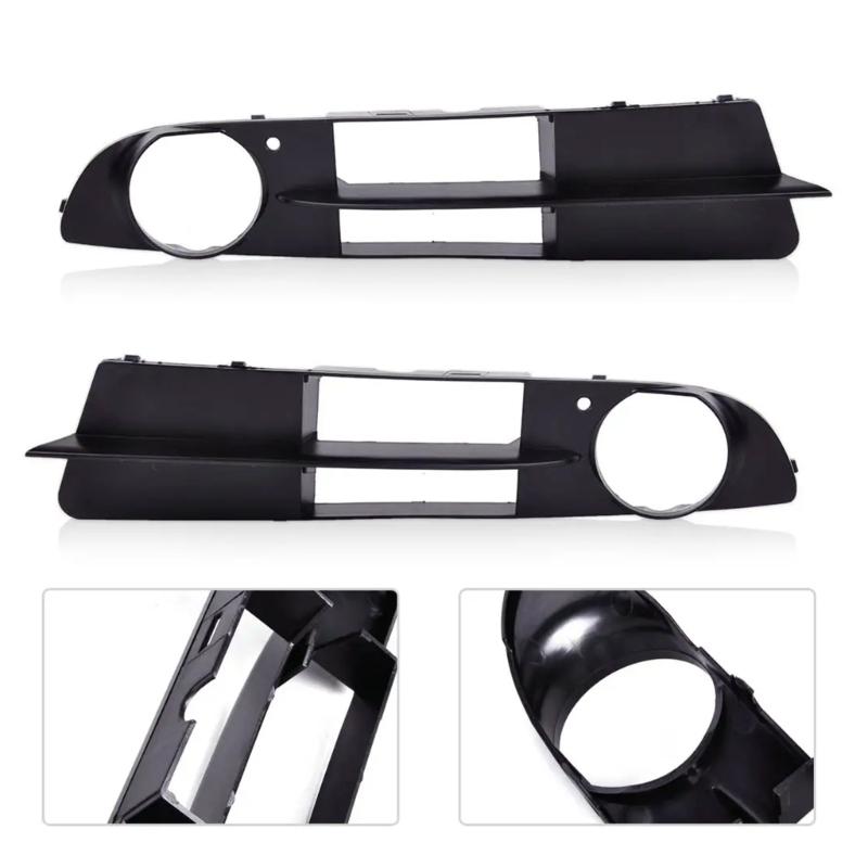 Replacement Fog Lights Trim Cover 51117049243 51117049244 Car Fog Lamps Frame Cover for E60 E61 535i Auto Accessories
