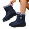Women's Winter New Snow Boots Plus Velvet Thick Warm Non-slip Shoes High-top Thick-soled Snow Boots