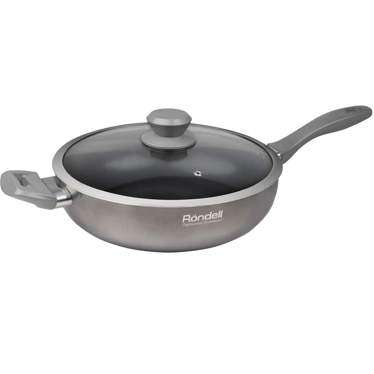 

Кастрюля с крышкой Rondell Lumiere 26 см Rda-596