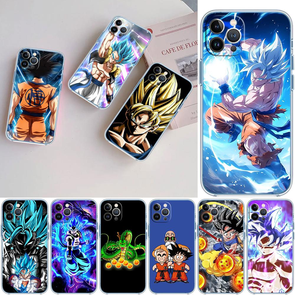 LO37 Dragon Ball Goku Phone Case for Motorola Moto E13 E15 E20 E22 E22I E22S E30 E32 E40 E7 E7I G Plus Power Play Stylus G22 G14