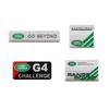Pegatina Metálica Trasera Compatible para Land Rover Range Rover, Evoque, Velar, Discovery y Defender