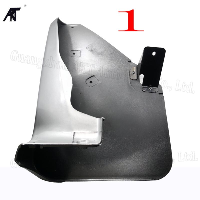 Parafanghi Per Mitsubishi Pajero II 1998-2004 V33 Anteriori Posteriori Stampati Paraspruzzi per Auto Paraspruzzi Paraspruzzi argento
